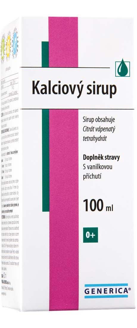 Generica Kalciový sirup 100 ml