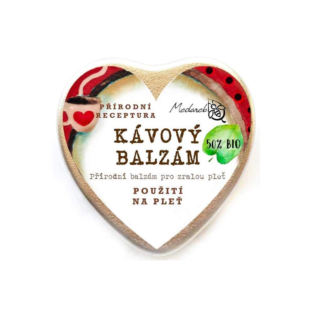 Medarek Kávový balzám srdíčko BIO 25 ml