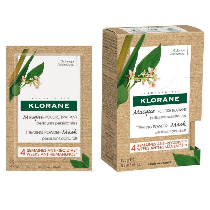 Klorane Maska na vlasy s galangalem 8x3 g
