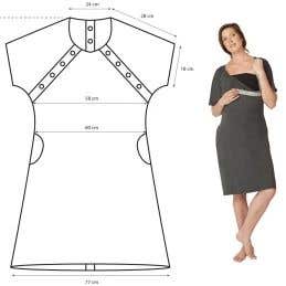 Frida Mom Kojicí mateřská košile – rozbaleno