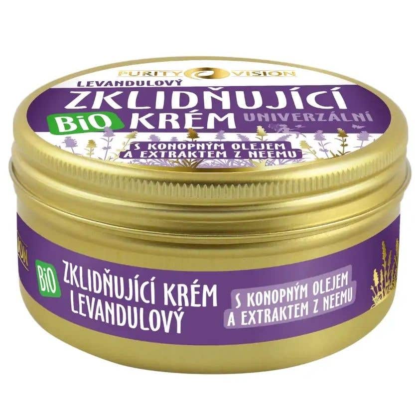 Purity Vision Levandulový zklidňující krém univerzální BIO 100 ml 
