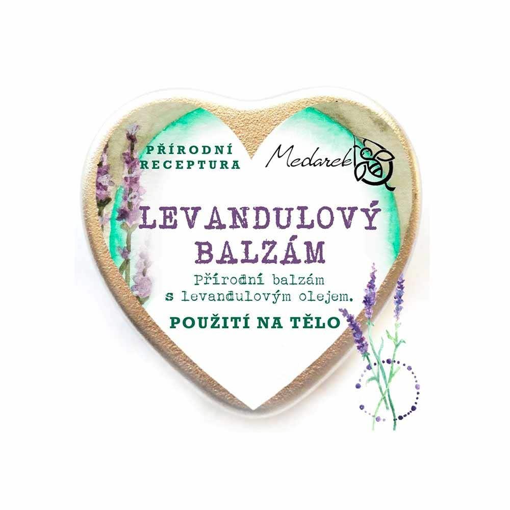 Medarek Levandulový balzám srdíčko 25 ml
