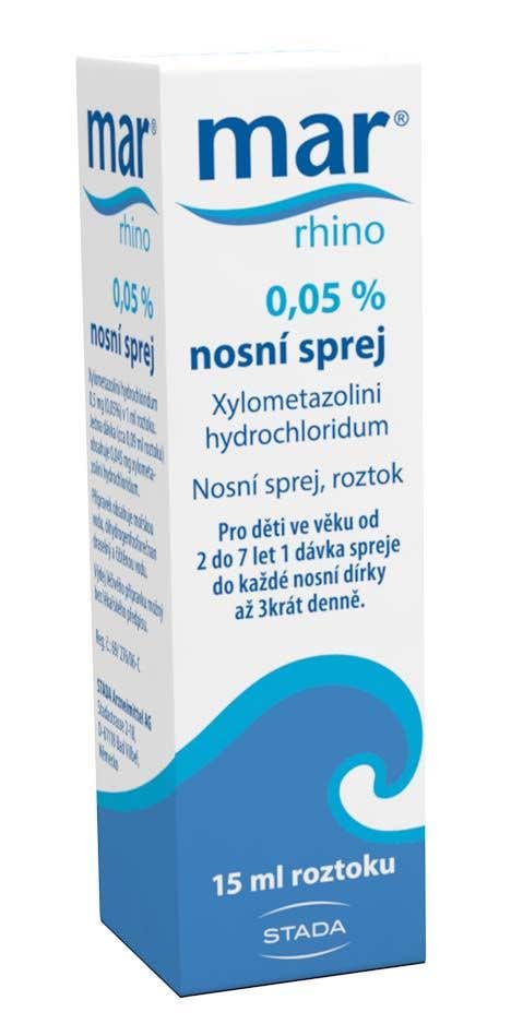 Mar Rhino 0,05% nosový sprej 15 ml