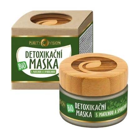 Purity Vision Detoxikační maska s matchou a spirulinou BIO 40 ml