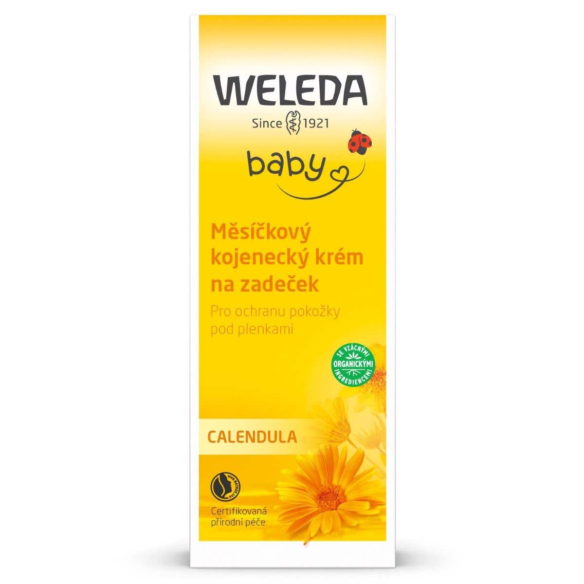 Weleda Měsíčkový kojenecký krém na zadeček 30 ml
