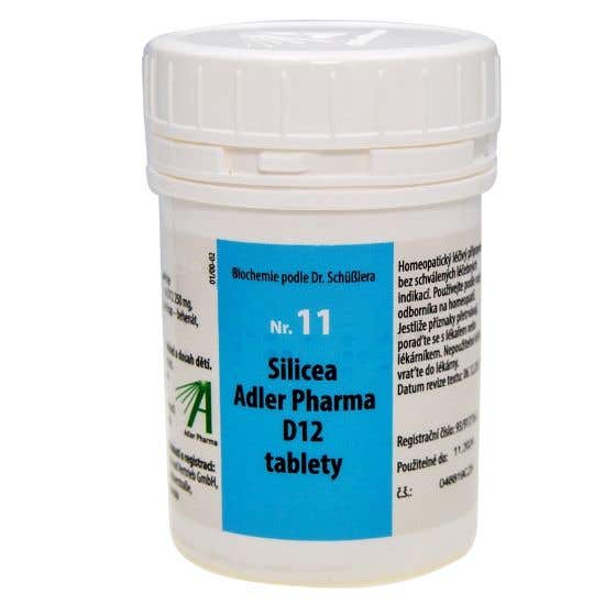 Adler Pharma Schüsslerovy soli – Nr. 11 Silicea D12 400 tablet