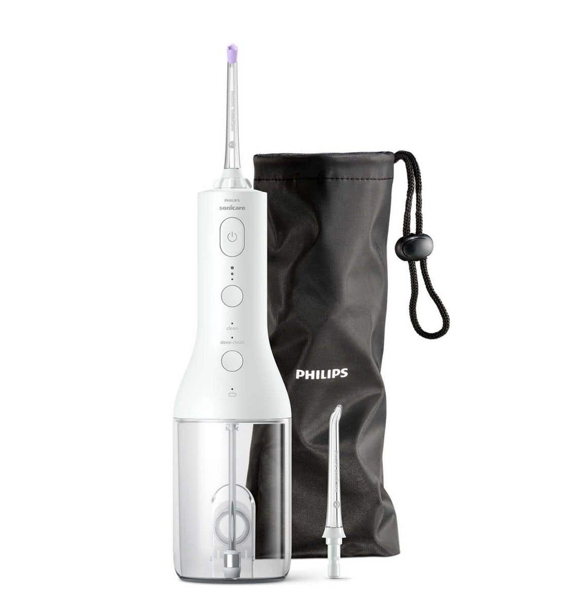 Philips Sonicare Power Flosser - Přenosná ústní sprcha HX3826/31 – bílá