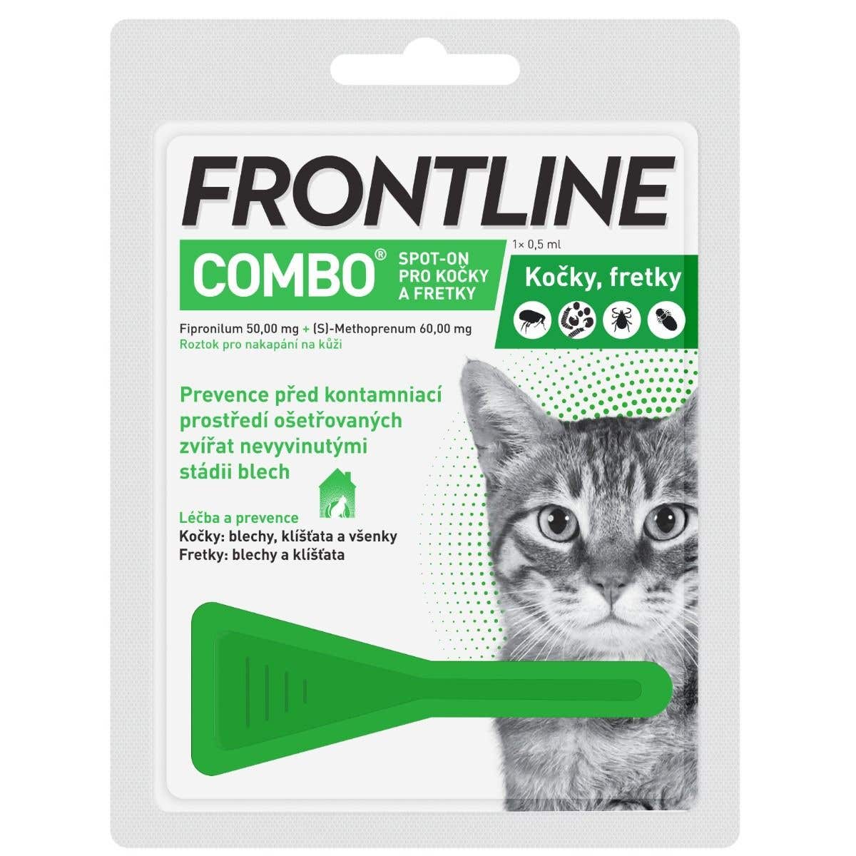 Frontline Combo Spot-on pro kočky a fretky