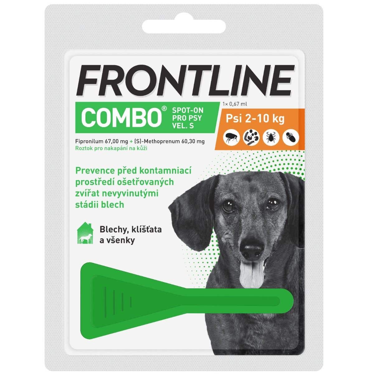 Frontline Combo Spot-on pre psov 2-10 kg