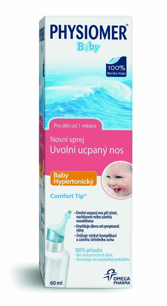 Physiomer Baby hypertonic nosní sprej 60 ml