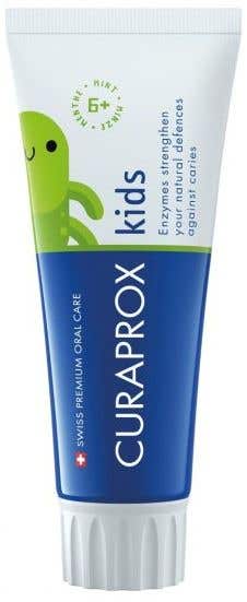 Curaprox Kids Dětská zubní pasta od 6-ti let Máta 60 ml