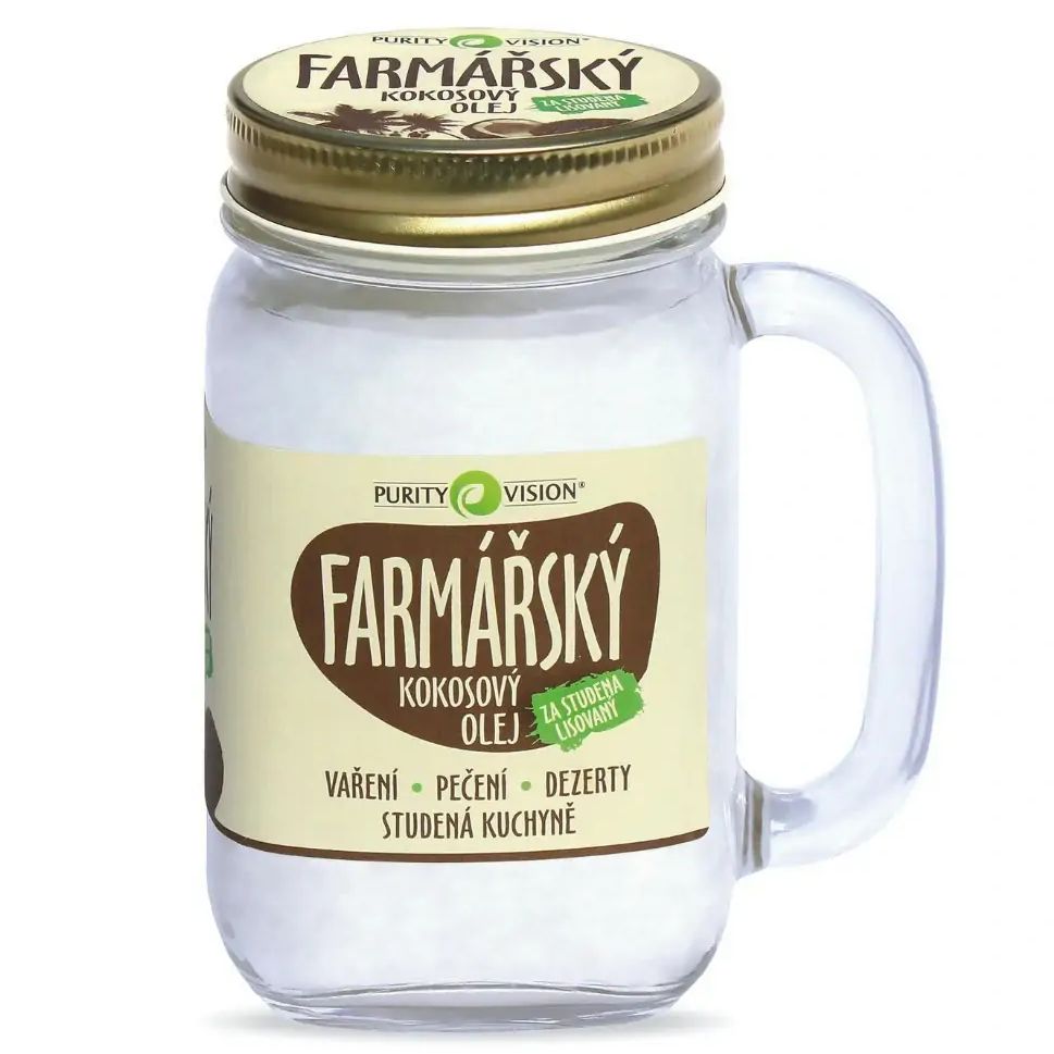 Purity Vision Kokosový olej farmářský 400 ml