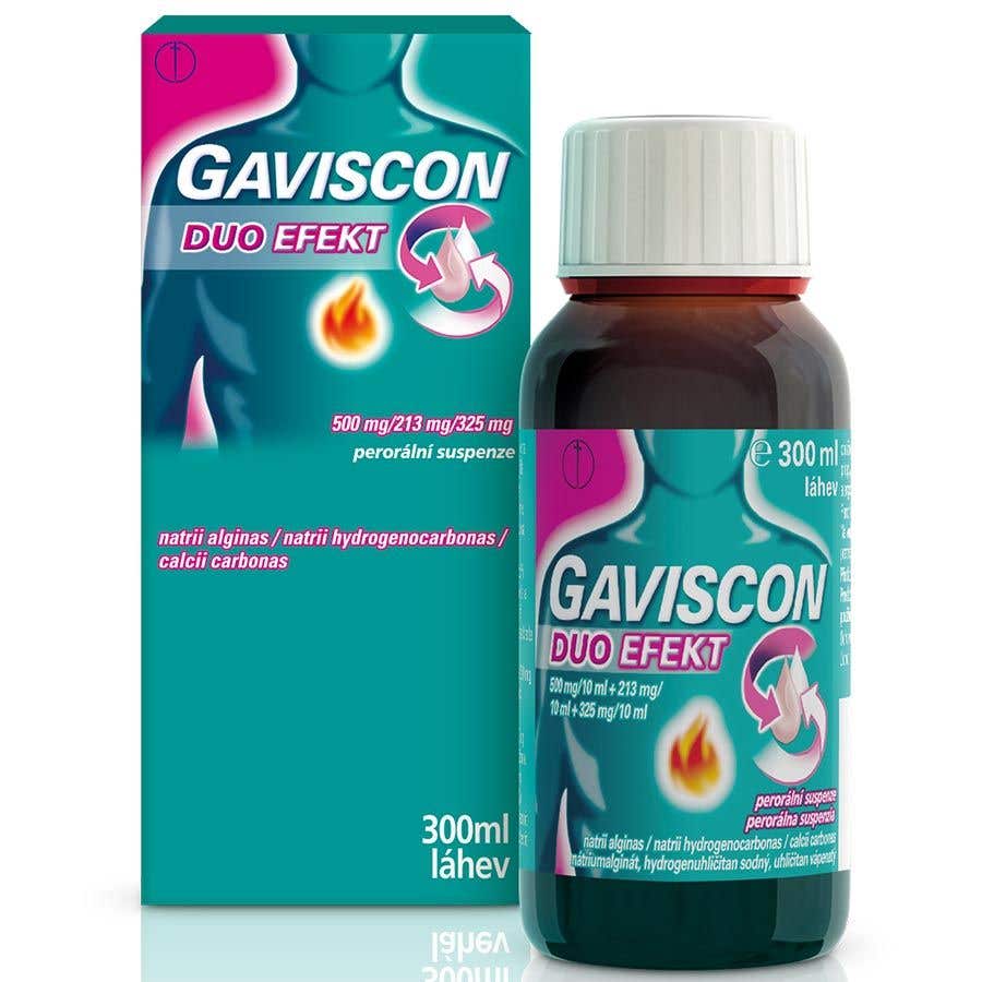 Gaviscon Duo Efekt perorálna suspenzia 300 ml