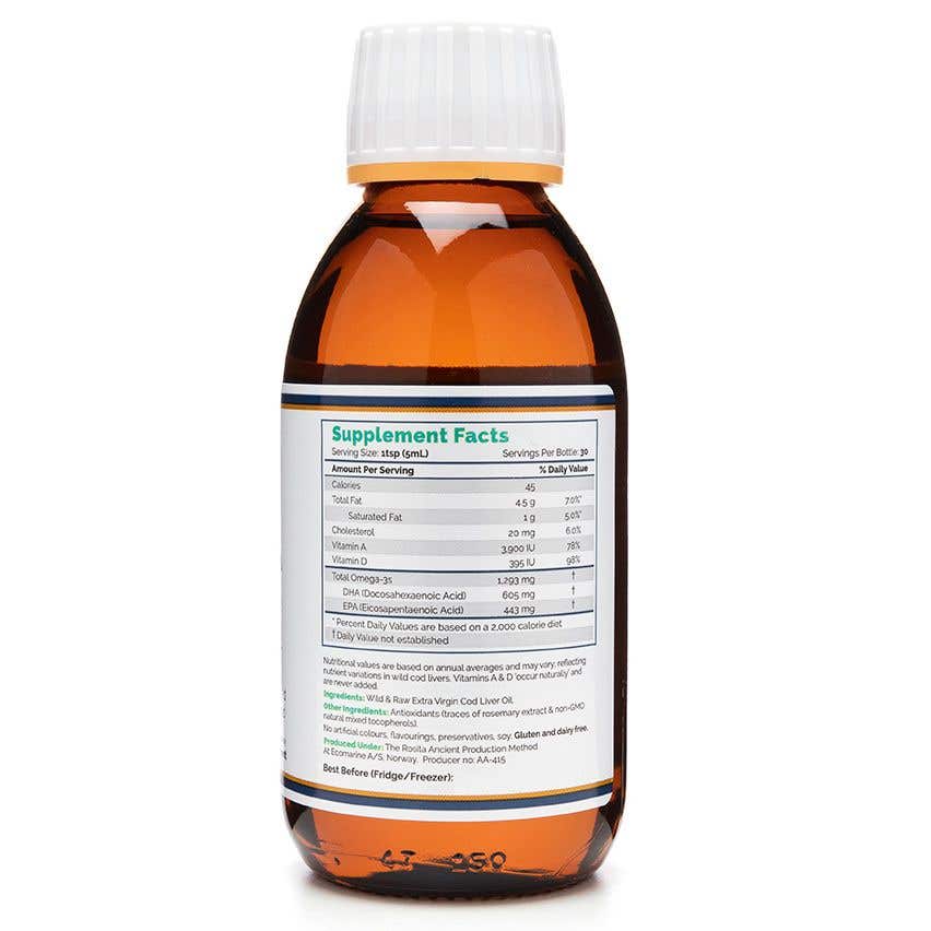 Rosita Extra panenský olej z tresčích jater 150 ml