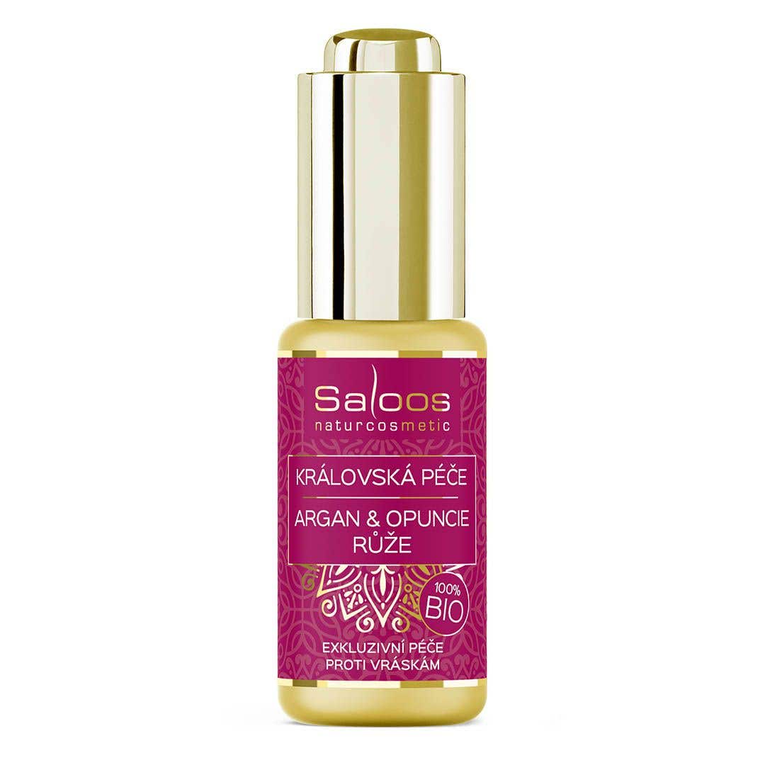 Saloos Královská péče Argan & Opuncie - Růže BIO 20 ml