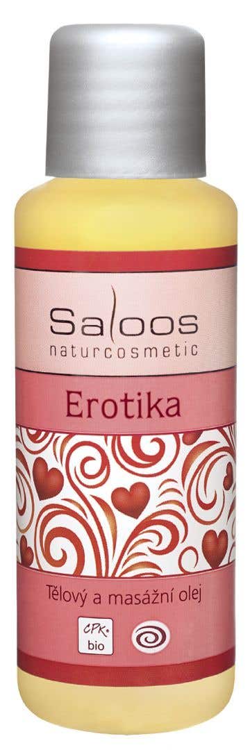 Saloos Tělový a masážní olej Erotika BIO 50 ml