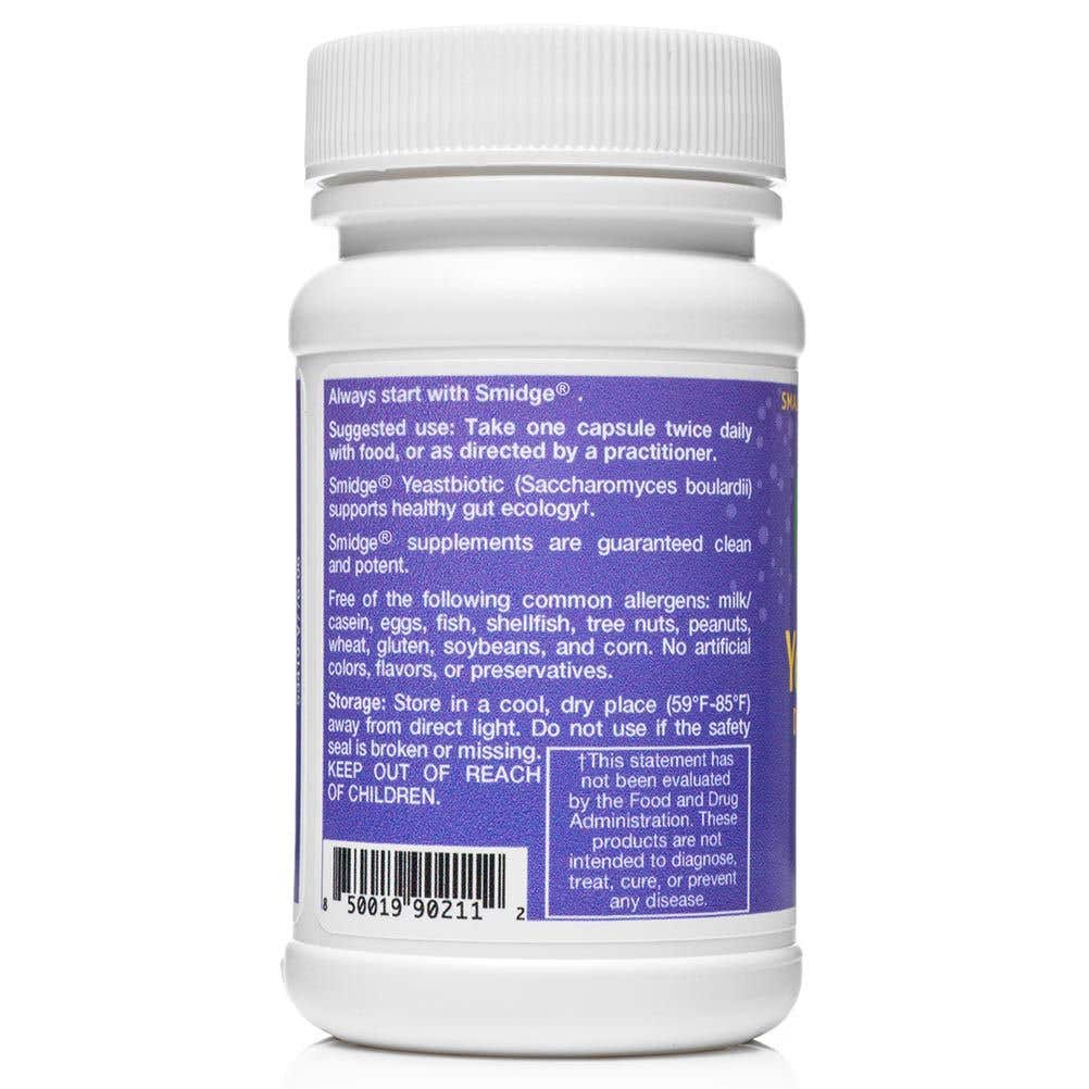 Smidge Yeastbiotic probiotika Saccharomyces boulardii 60 kapslí 