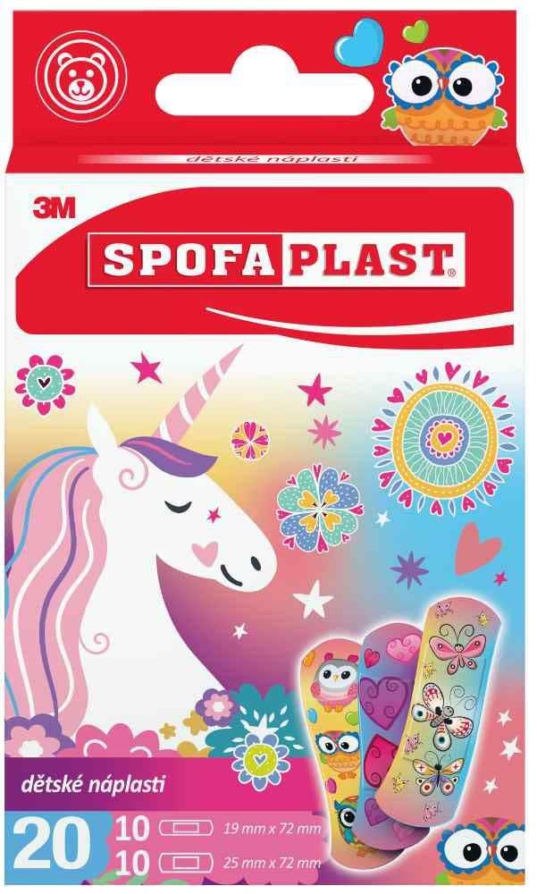 3M Spofaplast 119 Dětské náplasti – dívčí motiv, mix velikostí