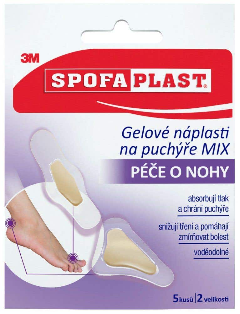 3M Spofaplast 913 Gelové náplasti na puchýře mix 5 ks