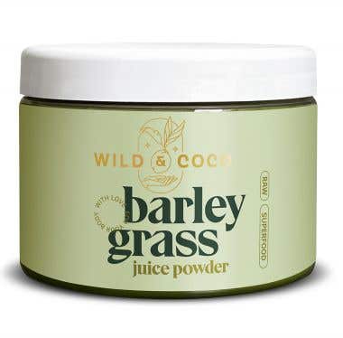 Wild and Coco Sušená šťáva z mladého ječmene BIO 200 g