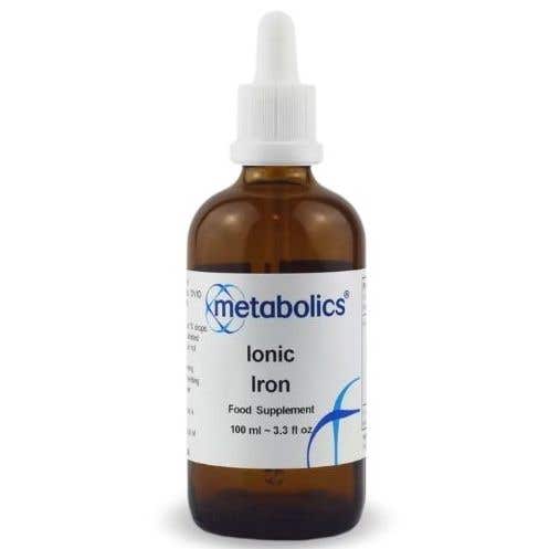 Metabolics Tekuté iontové železo 100 ml