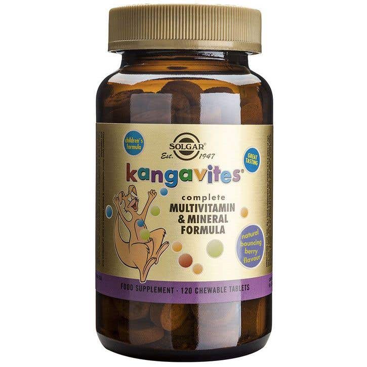 Solgar Multivitamín a minerál pro děti - angrešt 120 tablet