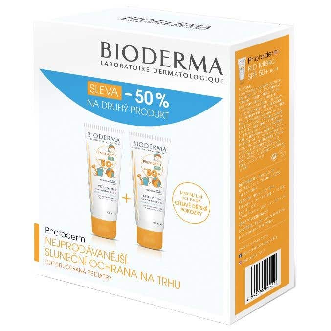 Bioderma Photoderm KID Mléko SPF 50+ 100 ml 1+1