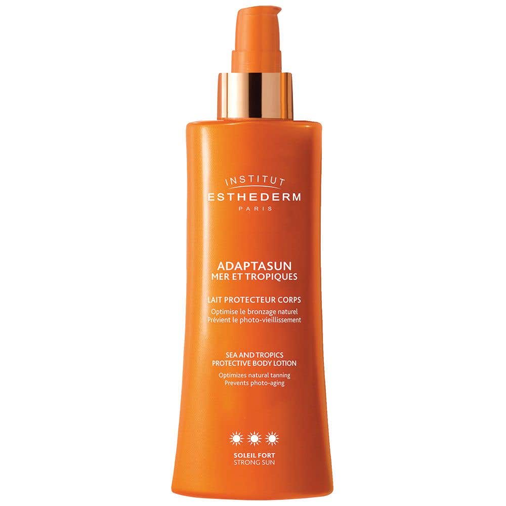 Institut Esthederm Adaptasun Body lotion Strong sun - Tělové mléko s podporou opálení pro silné slunce 200ml