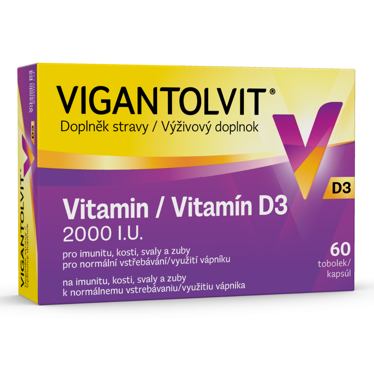 VigantolVit D3 2000 IU 60 tobolek