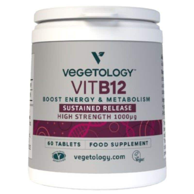 Vegetology Vitamín B12 1000 µg kyanokobalamín 60 tabliet
