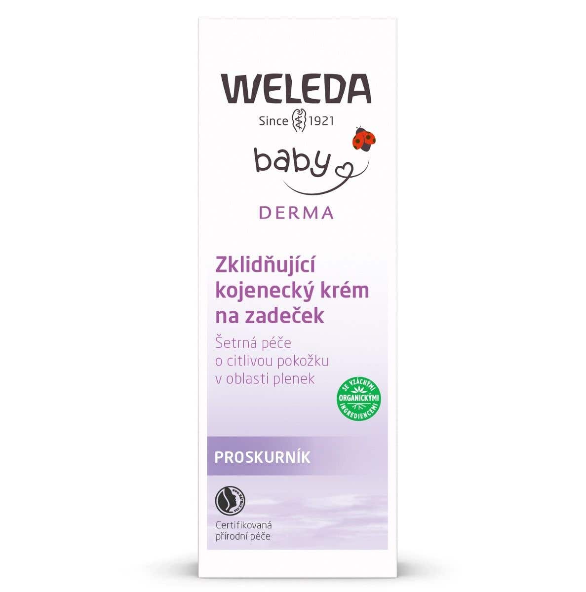 Weleda Zklidňující kojenecký krém na zadeček 50 ml