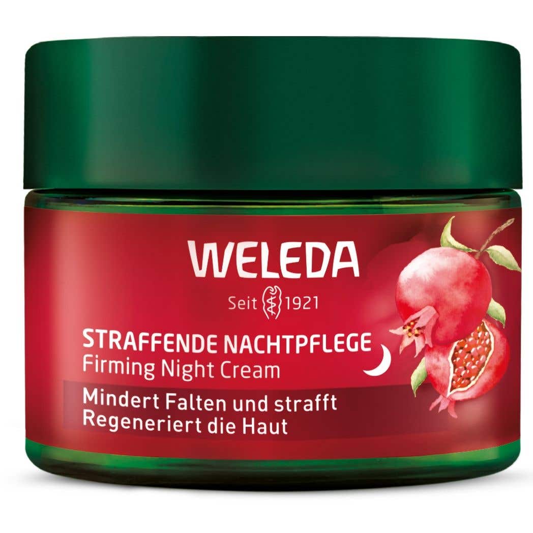 Weleda Zpevňující noční krém s granátovým jablkem a maca peptidy 40 ml