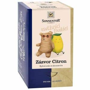 Sonnentor Čaj Zázvor Citrón BIO 18 sáčkov