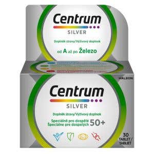 Centrum Silver Multivitamín pro dospělé 50+ 30 tablet