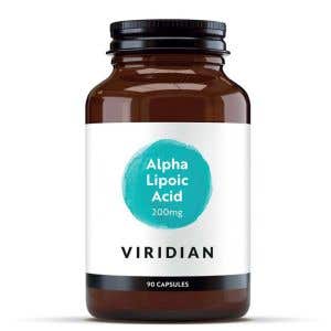 Viridian Kyselina alfa lipoová - ALA 200mg 90 kapsúl