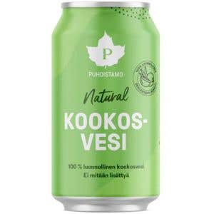 Puhdistamo Coconut Water Natural - Kokosová voda - přírodní 310 ml