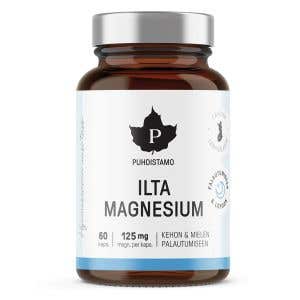 Puhdistamo Ilta Night Magnesium – Hořčík 60 kapslí