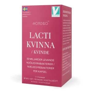 Nordbo Lacti Kvinna – Probiotiká pre ženy 30 kapsúl