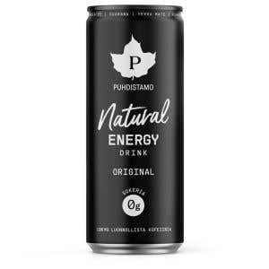 Puhdistamo Natural Energy Drink original – Energetický nápoj 330 ml
