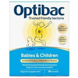 Optibac Babies and Children Probiotika pro miminka a děti 90x1,5 g sáčků