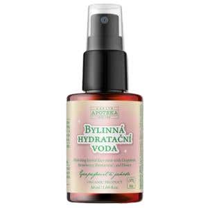 Havlíkova Apotéka Bylinná hydratačná voda – grep a jahoda 50 ml