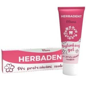 Herbadent Mimi Bylinkový gél pri prerezávaní zúbkov 25 g