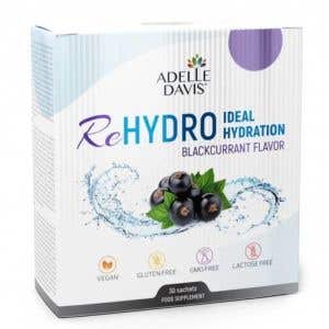 Adelle Davis ReHydro - Ideální pitný režim – černý rybíz 30 x 4,3 g