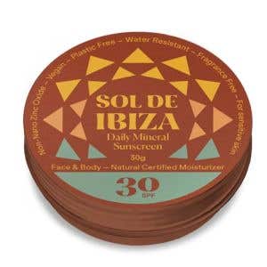 Sol de Ibiza Opalovací krém SPF 30 BIO 30 g