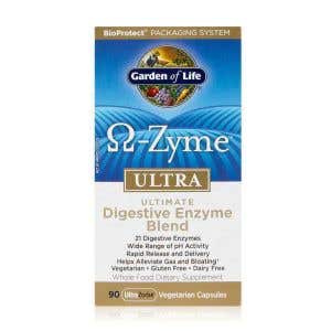 Garden of Life Ω-Zyme ULTRA - tráviace enzýmy 90 kapsúl