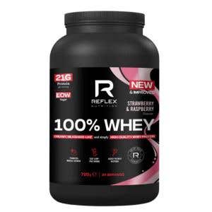 Reflex 100% Whey Protein &ndash; Jahoda a malina 720 g
