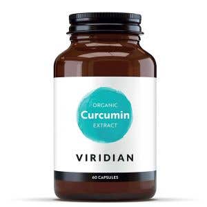 Viridian Curcumin Extract 250 mg – Extrakt z kořene kurkumy BIO 60 kapslí