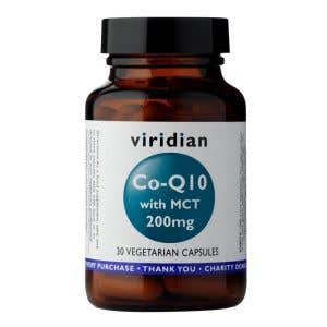Viridian Koenzým Q10 s MCT 200mg 30 kapsúl