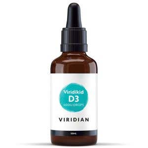 Viridian Viridikid Vitamín D Drops 400 IU pre deti 30 ml