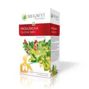 Megafyt Liečivý čaj na priedušky 20 nálevových sáčkov